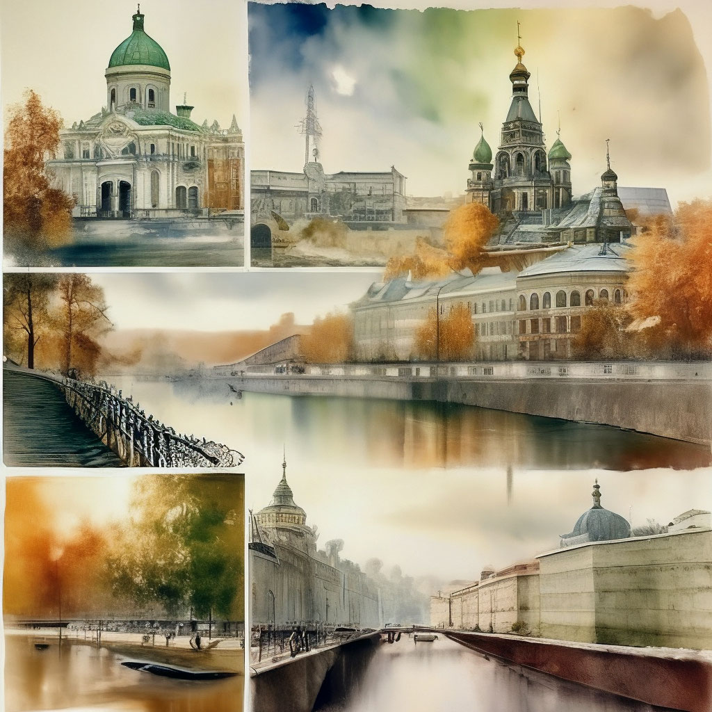 Пять шикарных акварельных пейзажей